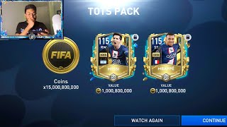 UTOTS PACK  GLITCHHACK UTOTS PACK OPENING  FIFA MOBILE 23 [upl. by Madda]