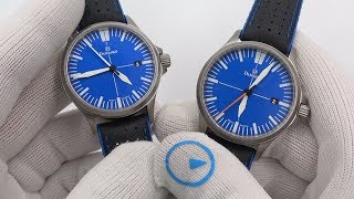 Damasko DS30 Ocean  Blue Perfection in 39mm [upl. by Galvin]