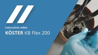 KÖSTER KB Flex 200  Instruction Video [upl. by Bloem]