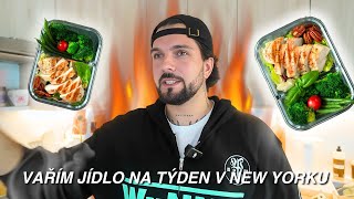 VÁŘÍM JÍDLO NA TÝDEN V NEW YORKU  NYC diaries [upl. by Yelsgnik211]