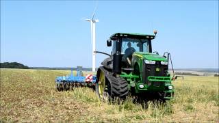 New John Deere 8360RT amp Lemken Rubin 9 [upl. by Inajna]