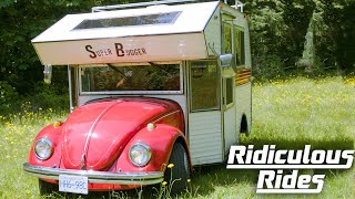 The VW Beetle Thats Also an RV I RIDICULOUS RIDES [upl. by Fihsak390]