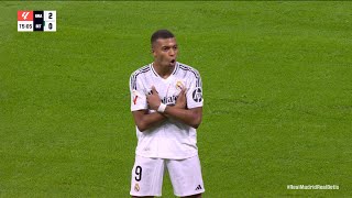 Kylian Mbappe FIRST LALIGA Goal vs Real Betis 010924 English Commentary [upl. by Gearalt422]