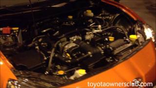 Toyota GT 86 Engine Rev [upl. by Naji681]