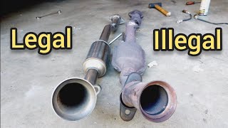 Does Gutting Catalytic Converter Improves Gas Mileage and Horsepower  Lets Find Out [upl. by Alonzo228]