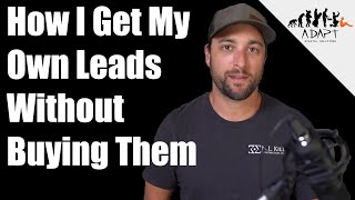 Contractor Lead Generation How I Get Customers for My Construction Business [upl. by Hospers864]