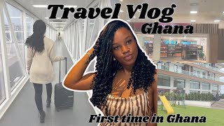 NENYE LIVING 3 GHANA VLOG FIRST TIME IN GHANA GRWM TO DINNER [upl. by Helse]