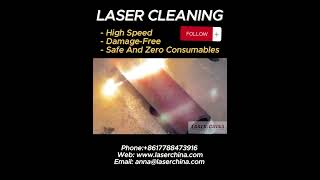 Advanced Laser Cleaning for Metal  Eliminating Paint with Precisionlasercleaning metal [upl. by Neehsuan604]