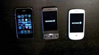 HTC Magic G2 con Android en español de Vodafone [upl. by Oloapnaig]