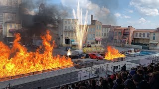 Moteurs… Action Stunt Show Spectacular  Walt Disney Studios Park [upl. by Zelma]