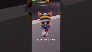 El Gato trick or treats until 🙀 roblox brookhaven shorts [upl. by Atworth]