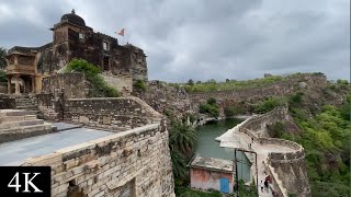 Chittorgarh Fort Rajasthan  India’s Largest Fort  4K Video for relaxing amp study Nomad Ambience [upl. by Sankaran]