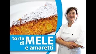 torta di mele e amaretti  La Cucina della Laura [upl. by Zingale126]