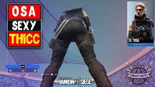 OSA DRONE THICC rule 34  R6 Rainbow Six Siege [upl. by Hgielek]