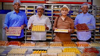 South India’s Biggest Sweets amp Snacks Factory ADYAR ANANDA BHAVAN  A2B Pure Ghee Sweets Making Pt1 [upl. by Redyr]