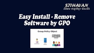 How to automatically installUninstall Software using batch file in GPO [upl. by Roane]