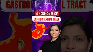 4 Hormones of Gastrointestinal Tract neetbiology neet2024 neetexam neetpreparation [upl. by Opal]