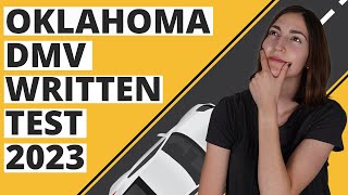 Oklahoma DMV Written Test 2023 60 Questions with Explained Answers [upl. by Etnaihc]