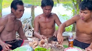 Processing Pig Stomach Into An Extremely Delicious Dish  Food Boys [upl. by Fawne]