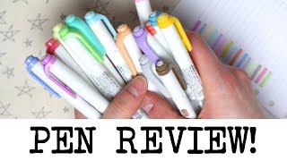 Zebra Mildliners Highlighter Pen Review [upl. by Kramnhoj]