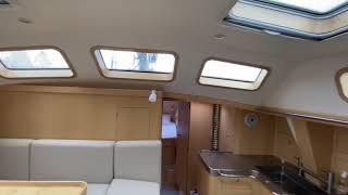 Walk through 2 Interior  new Boreal 472 Voilier  Aluminum Sailboat [upl. by Lenehc]