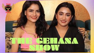 THE GEHANA SHOW  GEHANA VASISTH WITH TV ACTRESS JYOTI TIWARI  NEPOTISM  DEBATE  BALAJI  payment [upl. by Aicnelav]