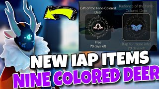 New IAP Items Added  Nine Colored Deer  Sky children of the light [upl. by Danya896]