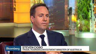 Australias Ciobo Says Door Open for US to Rejoin TPP [upl. by Hagi297]