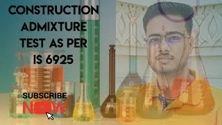 Construction Admixture Chloride test as per IS 6925 by Turbidity metric method [upl. by Sirtimid423]