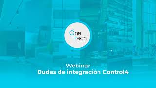 Webinar comercial Control4 Problemas típicos [upl. by Elleinnad68]