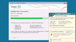 Install Sage 50 on a New Server Tutorial [upl. by Eidurt]