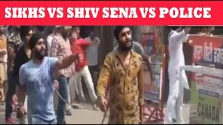 LIVE Part2 Nihang Sikhs vs Shiv Sena in Phagwada and Amritsar  Khalistan Movement [upl. by Maloney120]