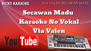 karaoke secawan maduvia valen  keyboard cover tanpa vokal [upl. by Cheston763]