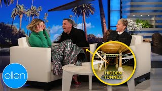 A BehindtheScenes Look at How Celebrities Are Scared on The Ellen Show [upl. by Lane665]