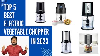 Top 5 Best Electric Vegetable Chopper In 2023  Under ₹2000 ⚡🔥 [upl. by Dar580]