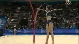 Yulia Barsukova Ribbon Sydey 2000 [upl. by Irakab]