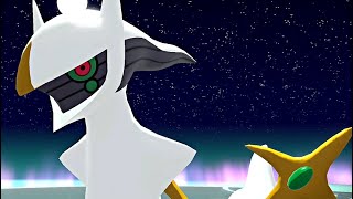 Pokémon Legends Arceus  Final Boss Arceus Battle HQ [upl. by Obala]