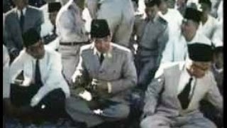 Indonesia President Soekarno 1956 Tempo Doeloe [upl. by Epifano]