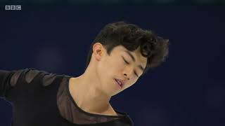 Nathan Chen  Free Skate  Figure Skating World Championships 2021  BBC English Commentary [upl. by Heti166]