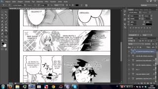 Editar mangá Typesetting colocar falas e script de tradução [upl. by Wedurn]