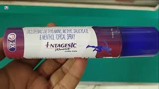 Intagesic Advance Spray  DICLOFENAC DIETHYLAMINE METHYL SALICYLATE amp MENTHOL TOPICAL SPRAY Uses [upl. by Skiba]