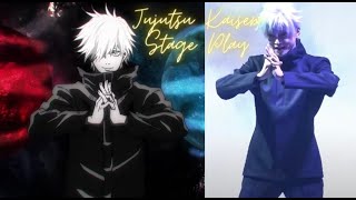 Satoru Gojo Unleashes Hollow Purple Jujutsu Kaisen Stage Play Eng Sub [upl. by Adnola]