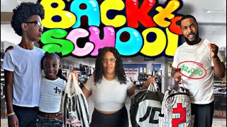 BACK TO SCHOOL ORIENTATION amp SHOPPING  Pearse Family [upl. by Saixela982]