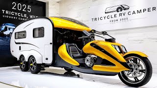 quot2025 Camper Tricycle RV The Ultimate Micro Adventure VehiclequotThe Game Changer Trycycle camper [upl. by Ayr]