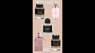 Bongi Cekuse is live Middle Eastern Perfume Haul  First Impressions [upl. by Willette]