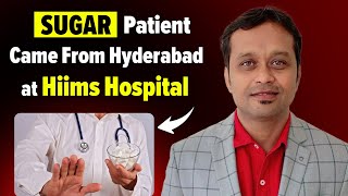 Hims camp treatment patient from Hyderabad this problem sugar BP only dip diet follow is recover [upl. by Chance]