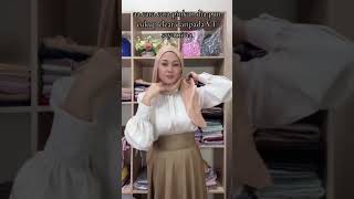 Tutorial shimmer shawl tutorialhijabsimpel hijabturorial hijabmodern easyhijabtutorial hijab [upl. by Thea]