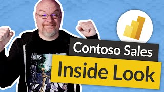 New Contoso Sample app for Power BI Embedded [upl. by Cyb]