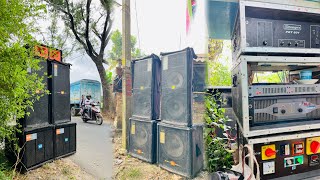 Kartik puja sound loading testing vlog ​⁠SUPERDJSOUNDYT [upl. by Aicirtap843]