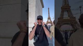 LA REACCIÓN AL VER LA TORRE EIFFEL 😅 [upl. by Yetnruoc]